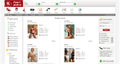 Desktop Screenshot of escort-guide.cz